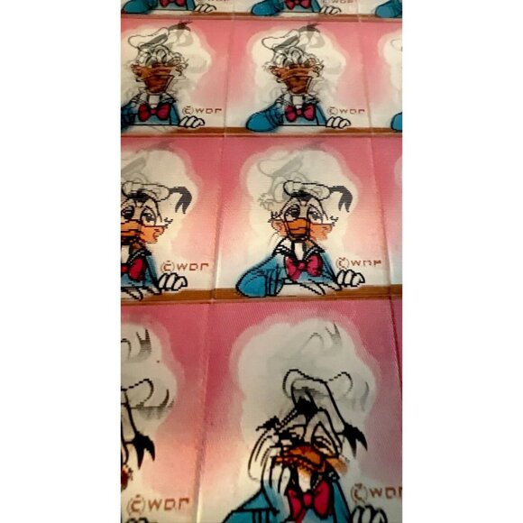 Lot of 6 1960s WALT DISNEY DISNEYLAND DONALD DUCK VARI-VUE FLICKERS NOS - Picture 2 of 4